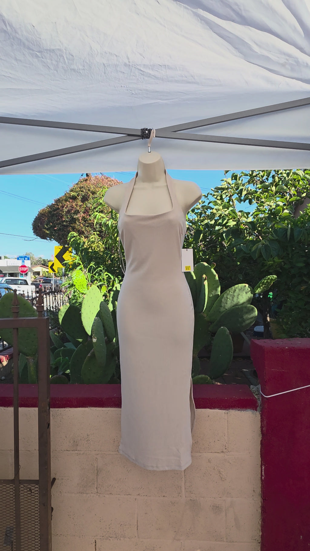 Halter Maxi Dress