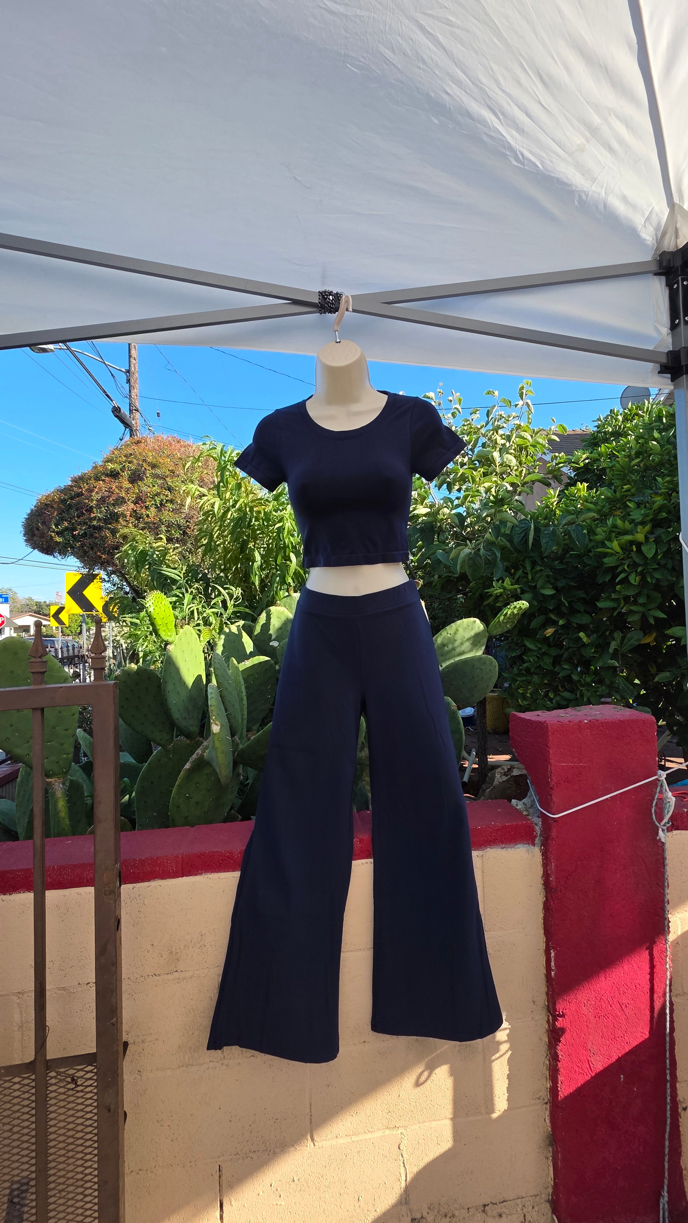 Navy pants