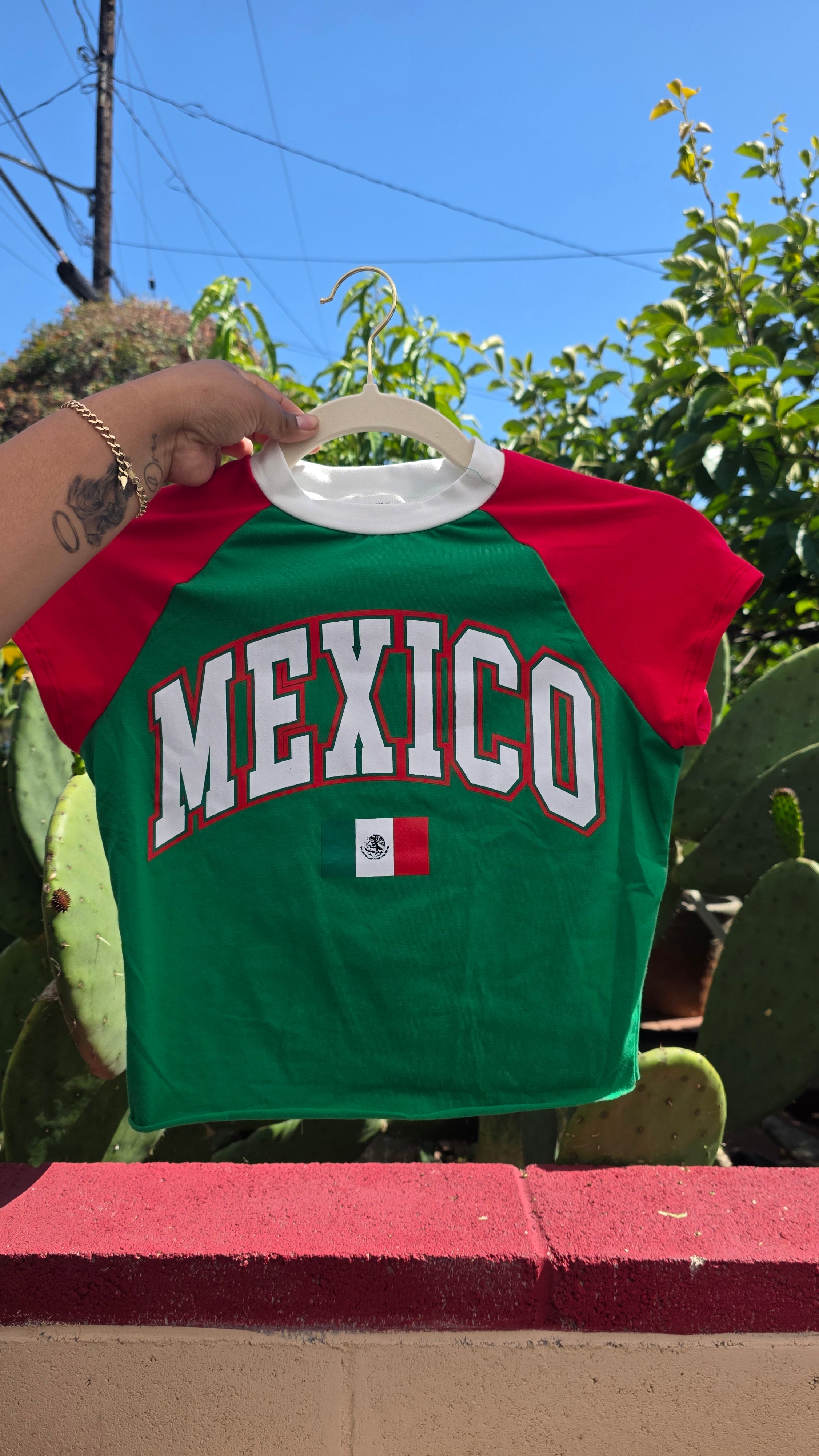 Mexico Crop Tee