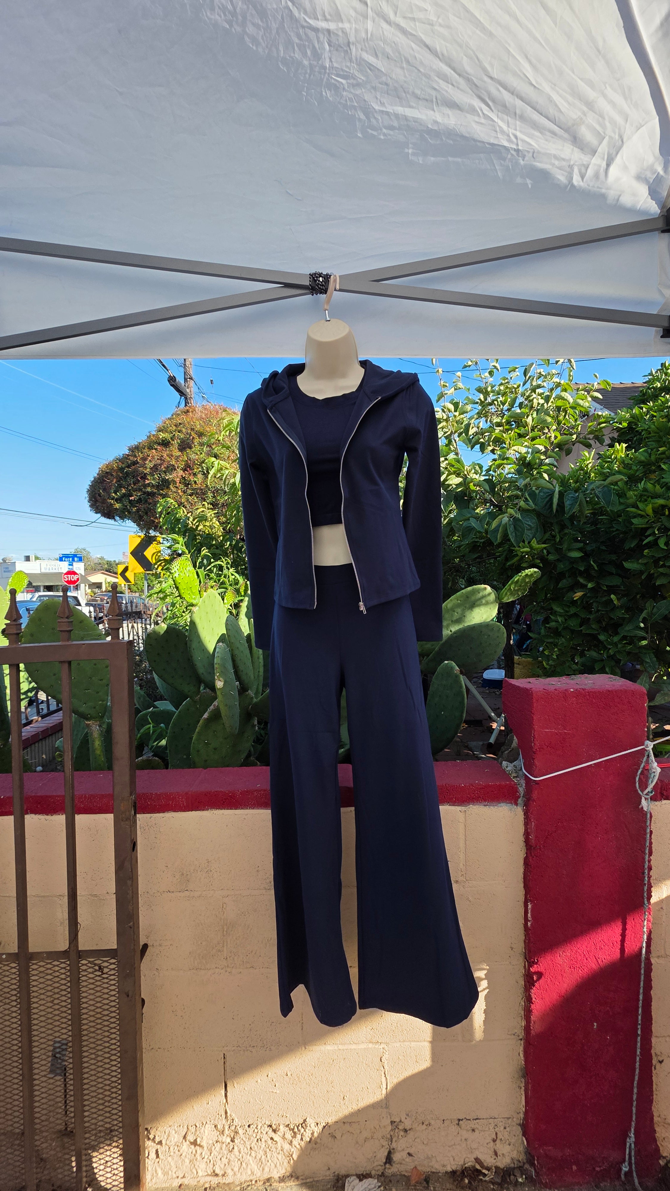 Navy pants