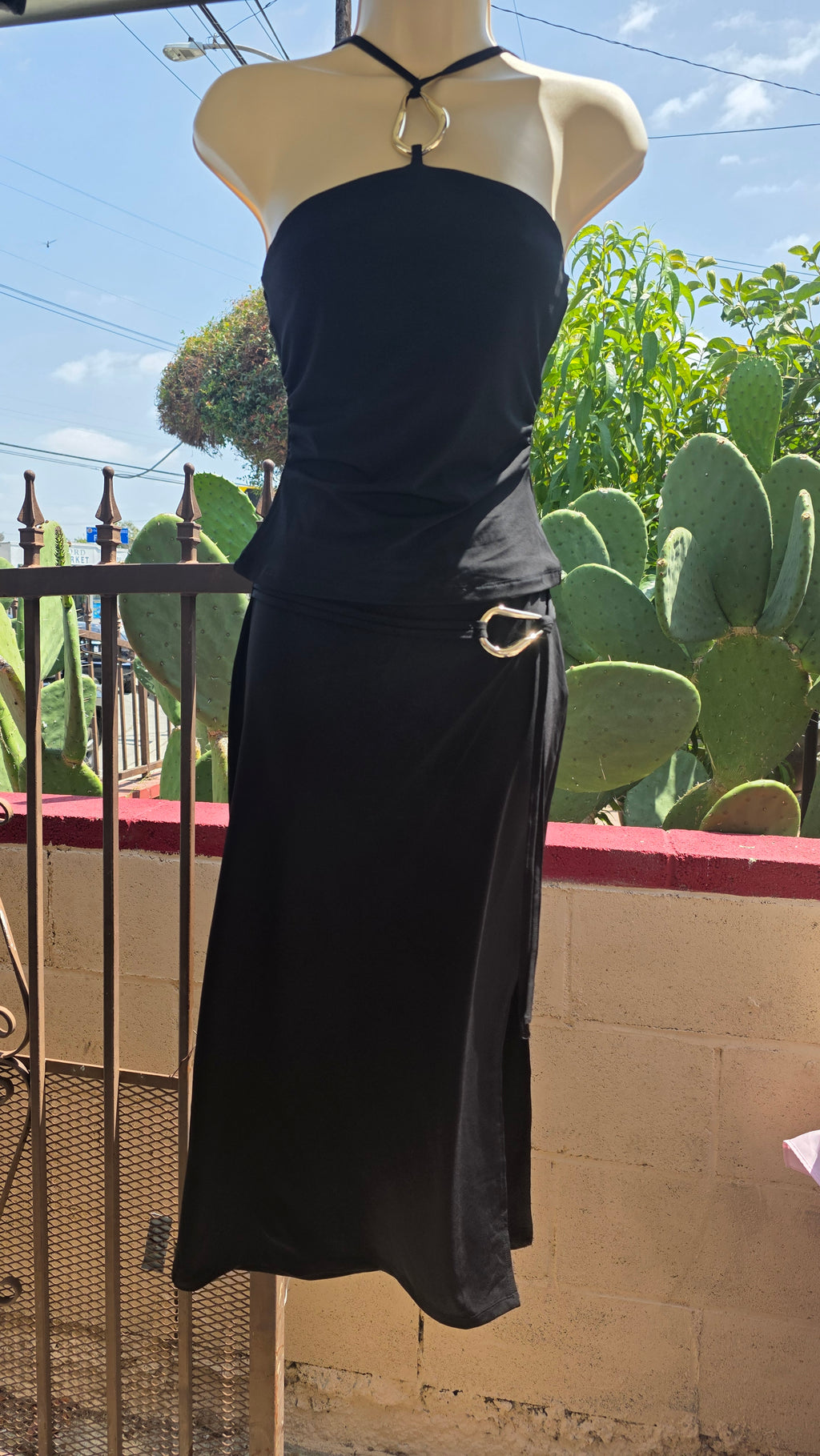 Halter and Skirt Set