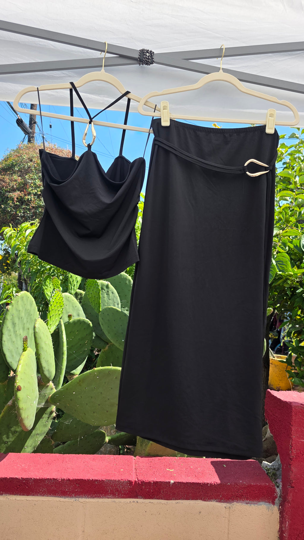 Halter and Skirt Set
