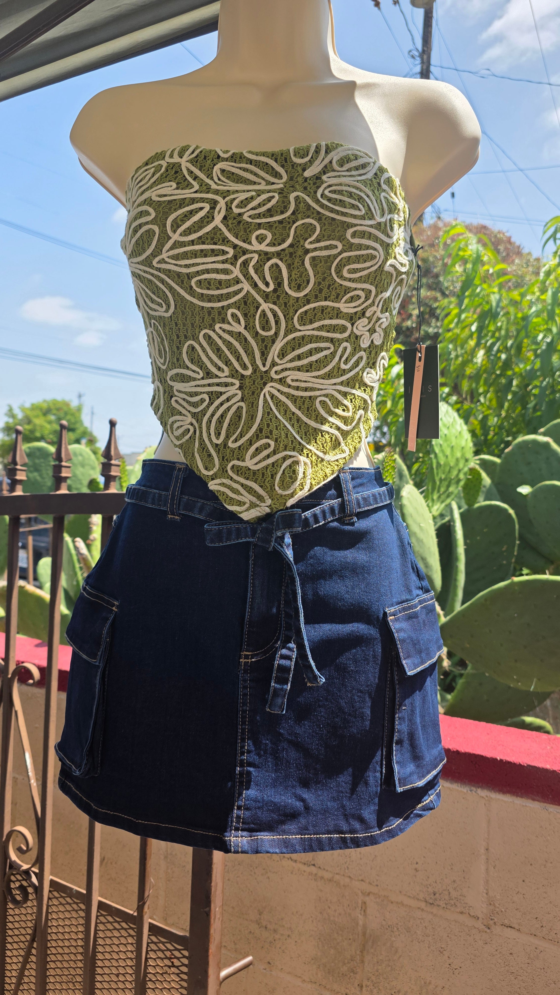 Strapless Summer Top